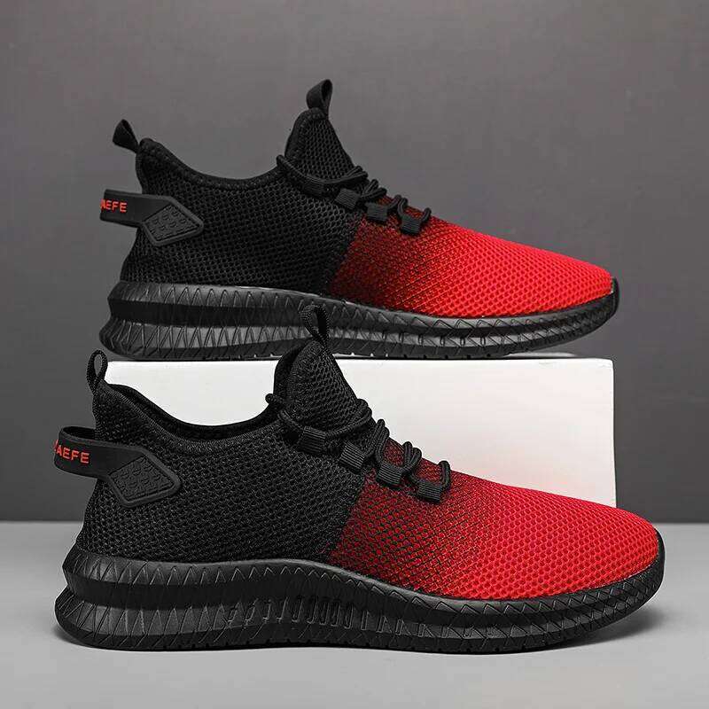 MAEDEF 2024 Men's Running Shoe Fashion Man Casual Shoes High Quality Lightweight Flexible Anti-slip Sneaker Comfortable Footwear