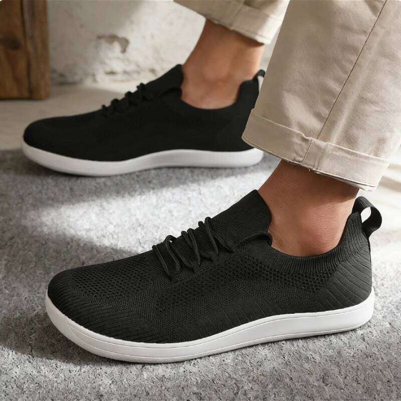 Unisex Barefoot Wide Toe Women Breathable Mesh Minimalist Sneakers Slip on Walking Male Outdoor Casual Shoes Men