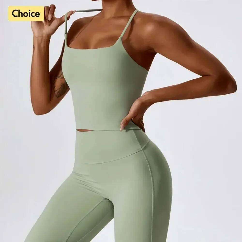 Bras Bare Sensation Beauty Sports Bra for Women Fitness Yoga Vest 26Y0224