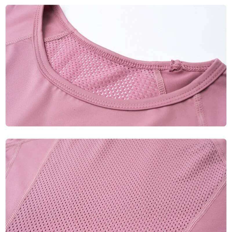 DRUR Women Yoga Top Long Sleeve Breathable Quick Dry Sports Shirt Loose Fit Workout Running Tee Gym Clothes Cycling Sweatshirts 26Y0224