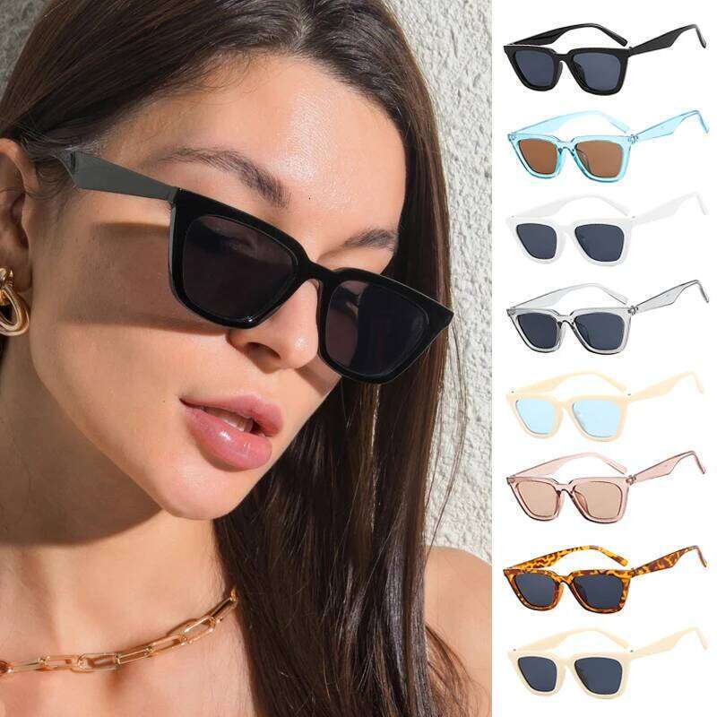 New Fashion Sunglasses Women Brand Designer Sexy Vintage Cat Eye Sun Glasses Lady Outdoor Travel Shade Female Gafas De Sol UV400 26W0224