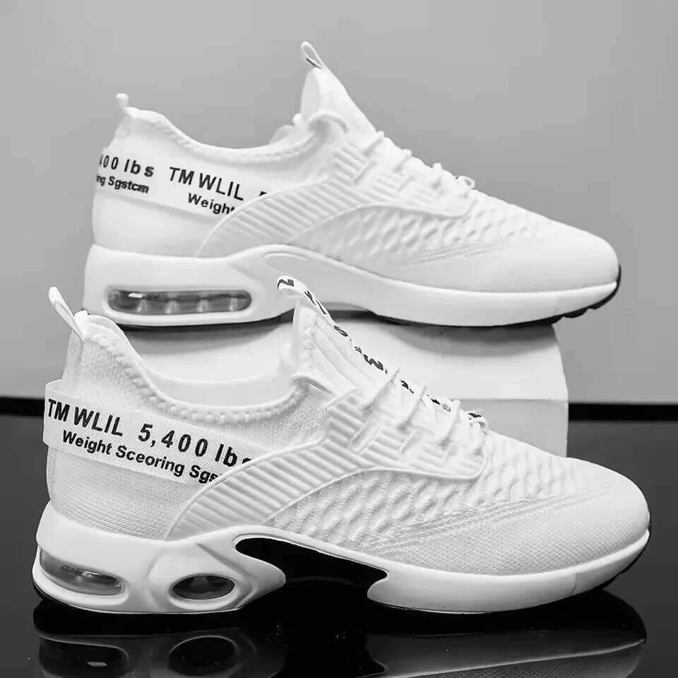 Men's Summer Tenis Masculino New Fitness Lightweight Fashion Casual Walking Shoes Bounce Cushioning Sneakers for Man