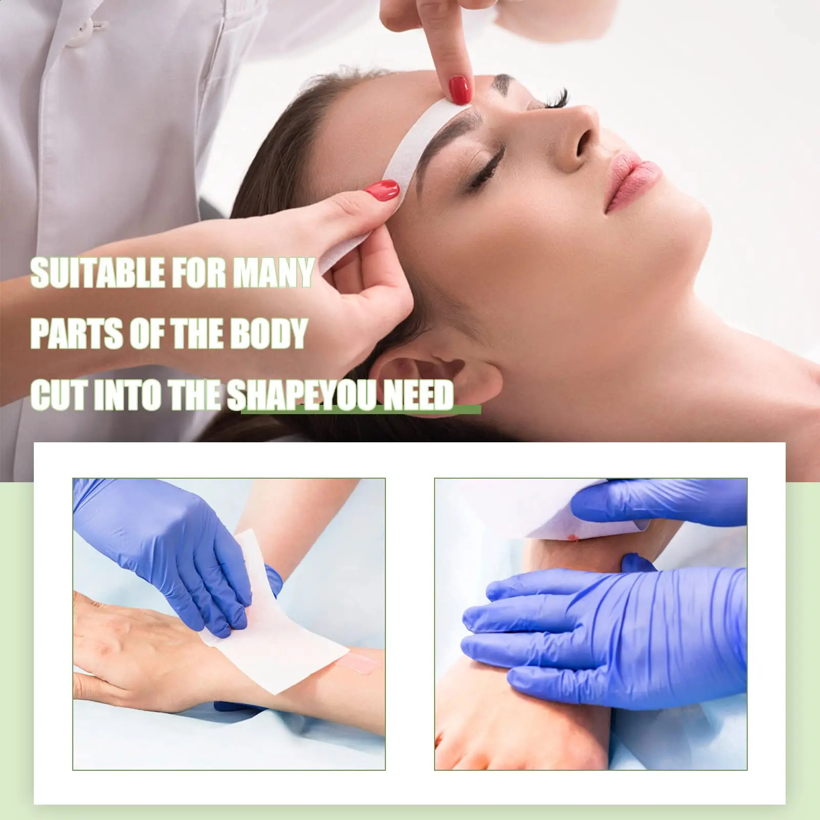 Professional Tool Paper Nonwoven Epilator Women Wax Strip Paper Shaving Roll Waxing Smooth Legs 260126