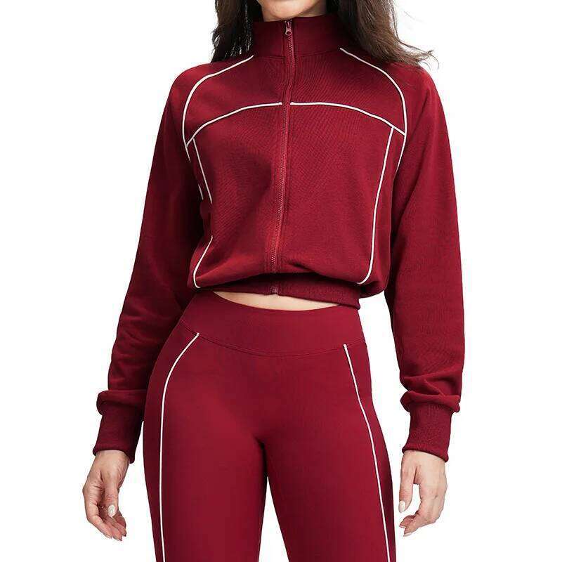 Ningyu Casual Sports Hoodie Women Yoga Long Sleeve Shirt Loose high-end Slimming Running and fitness Comfortable top 26Y0224