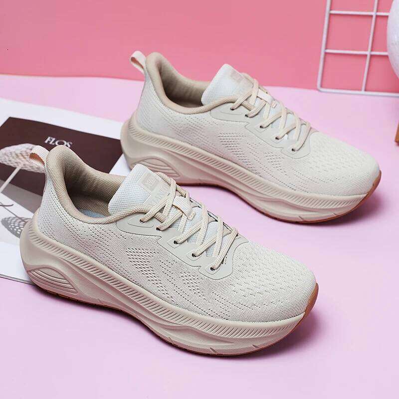 Autumn Hot Selling Lightweight Soft Womens Sports Wear-resistant Marathon Running Fashiona Daily Street Casual Shoes 26W0224
