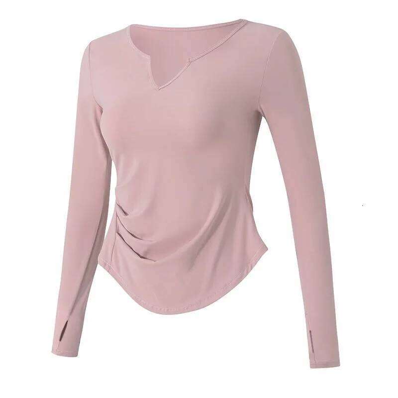 2026 Women's Quick-Dry Yoga Top Long Sleeve T-Shirt for Running and Training in Autumn 26Y0224
