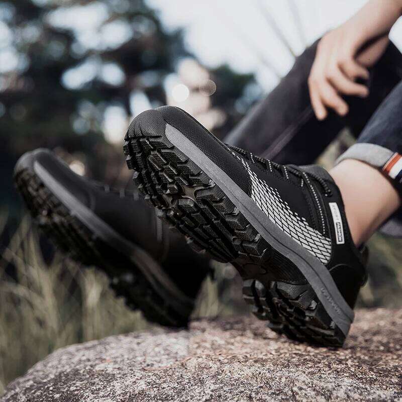 New Spring Autumn Casual Comfortable Tenis Waterproof Anti-slip Hiking Outdoor Walking Sneakers Size39-46 Shoes Male