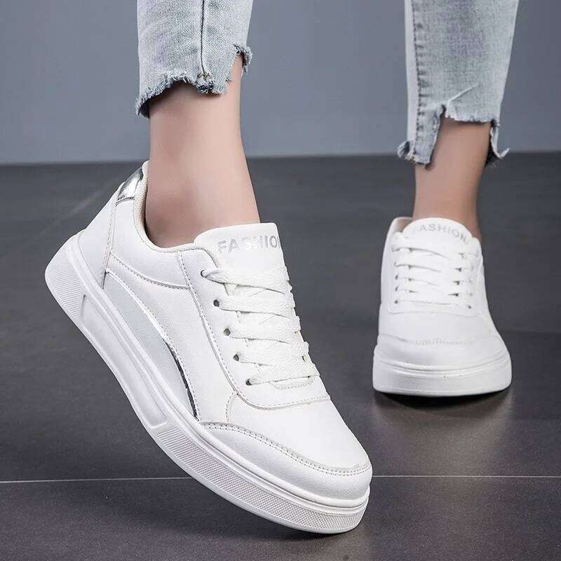 Women Skateboarding Female Summer Non-Slip Women's Athletic Jogging Tenis Walking Shoes White Durability Cozy Sneakers