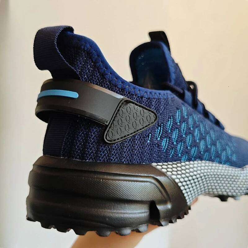 Fashionable Men's Sports Soft Elastic Breathable Lightweight Flexible Flat Versatile for Daily Use Trendy Men Shoes