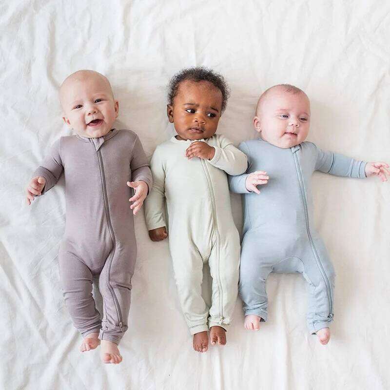Baby Jumpsuit For Bamboo Clothes Boys Overalls Children Romper Spring Newborn 0 To 12 18 24 Months Girls Costume Bodysuits 26Y0224