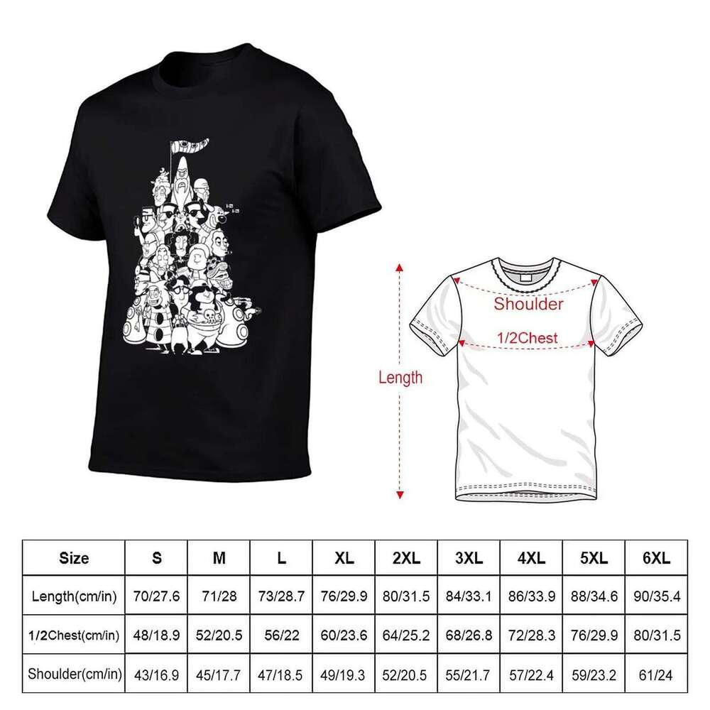 Day at the Mansion graphic shirts for man pack t shirt men 100% cotton brand T-Shirt H260224