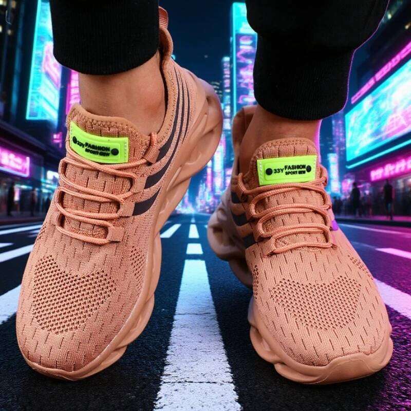 Unisex Men Mesh Breathable Women Casual Sneakers 2025 New Fashion Outdoor Lightweight Comfortable Athletic Running Shoes