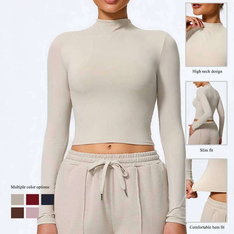 Hearuisavy Fitness Long Sleeved Sports Shirt Women Casual Lightweight Sportwear Gym Tops Breathable Quick Drying Yoga Clothing 26Y0224