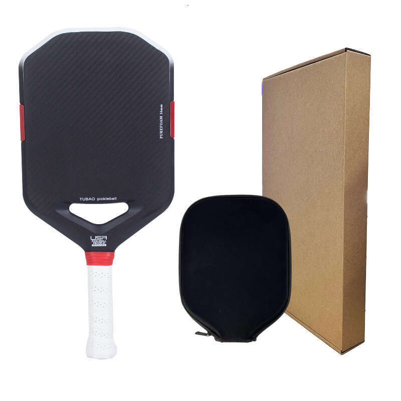 Tesla Racket, Heat-Pressed, Seamless Design With Booster, 3K Carbon Fiber, Popular Sports Pickleball Racket