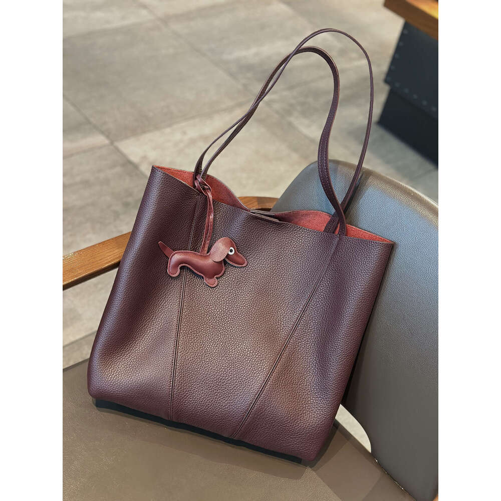 Luxury Shoulder Bags Totes Hobo Top Layer Cowhide Tote Lazy Shopping Model Large Capacity Single Casual Genuine Leather Mother Daughter Bag SENYY