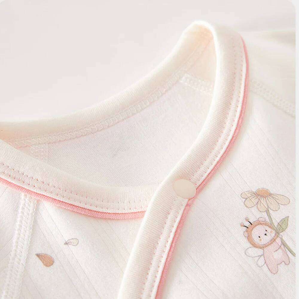 Newborn Girl Clothes Hospital Boy Romper Long Sleeve 100% Cotton 0 6 Months Unisex Baby Jumpsuit 26H0224