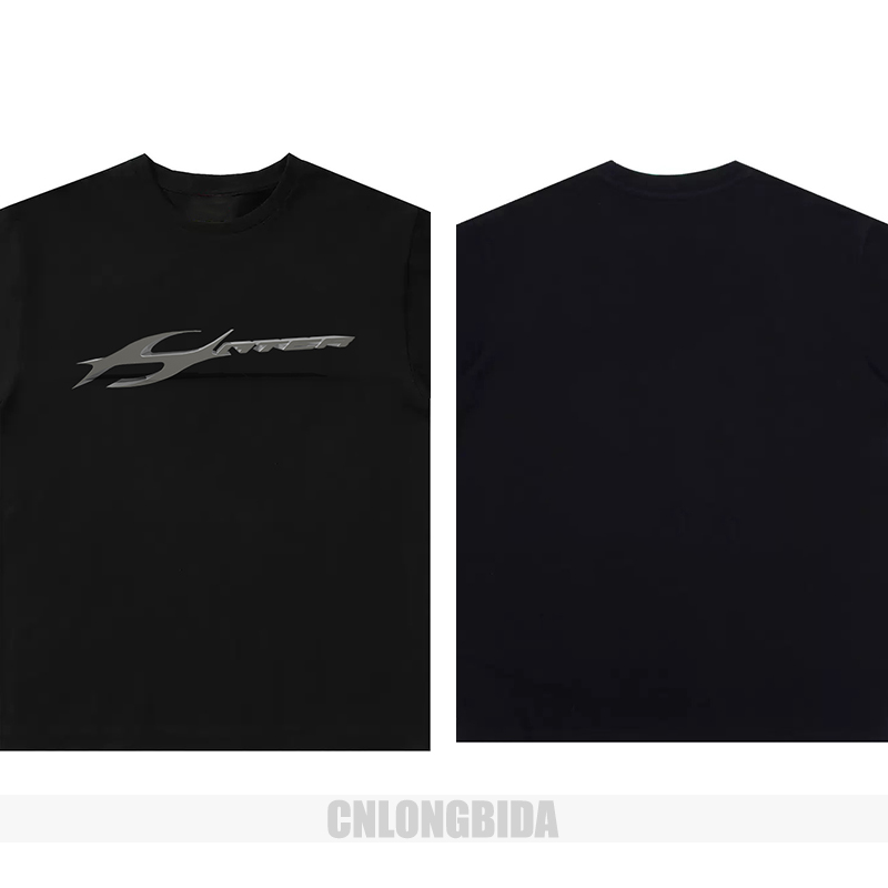 Women's T-Shirt Hoodie, long sleeve New Pure Cotton Versatile Luxury Short-Sleeve T-Shirt for Men and Women