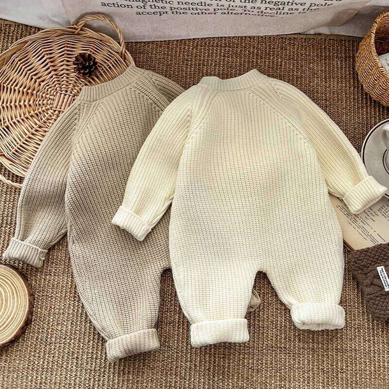 Spring New Baby Clothes Animal Embroidery Girls Rompers Single Breast Boys Jumpsuits 26H0224