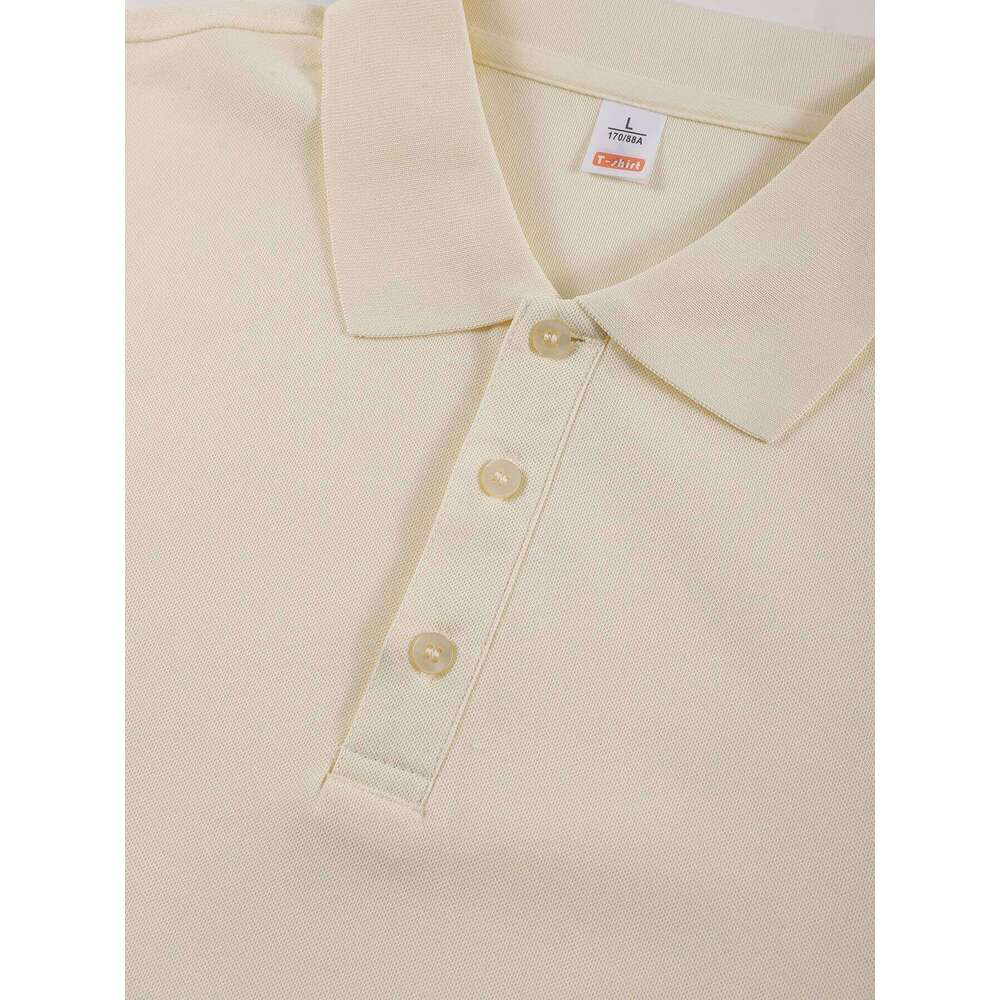 Woman Business Solid Color Polo Shirts Womens Y2K Hip Hop Autumn Long Sleeves Soft Casual T-Shirt Lapel Unisex Sportswear 26W0224