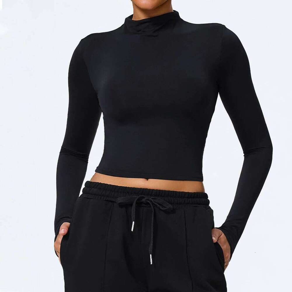 Hearuisavy Fitness Long Sleeved Sports Shirt Women Casual Lightweight Sportwear Gym Tops Breathable Quick Drying Yoga Clothing 26Y0224