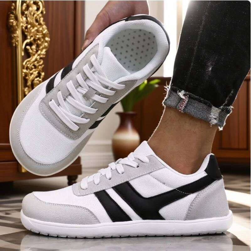Wide Barefoot Men Non-Slip Minimalist Summer Lightweight Breathable Mesh Casual Walking Shoe Affordable Price