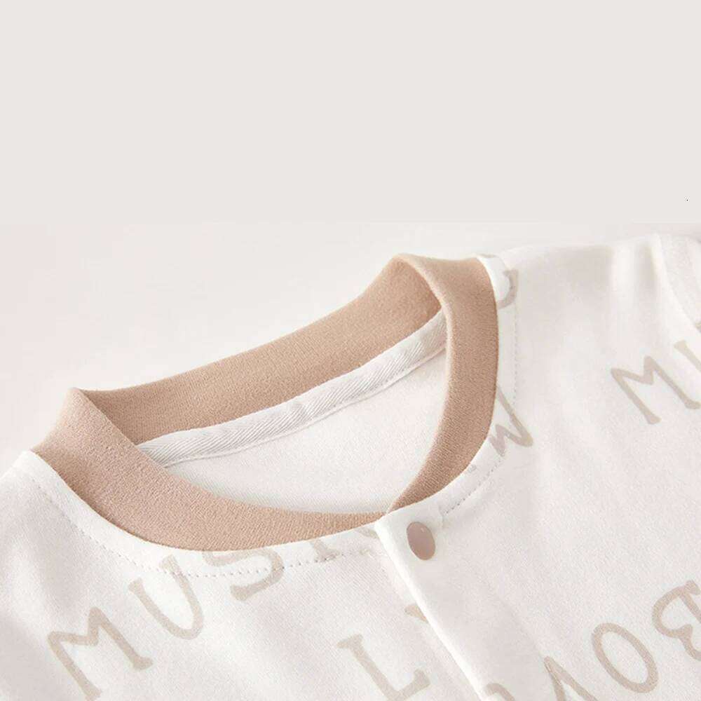 Baby Girls Long Sleeve Printing Rompers 0-2 Years Infant Boys 100% Cotton Jumpsuit 26H0224