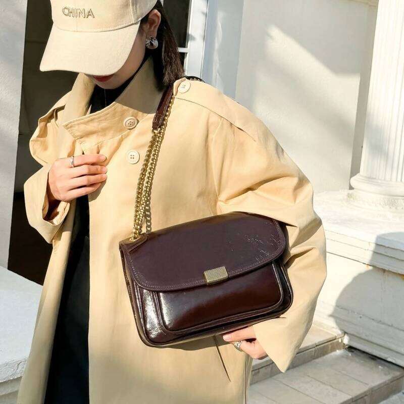 Luxury Handbags Female Crossbody Tofu Small Square Shoulder Bag Women Bags New Fashion Genuine Cowhide Leather Satchel