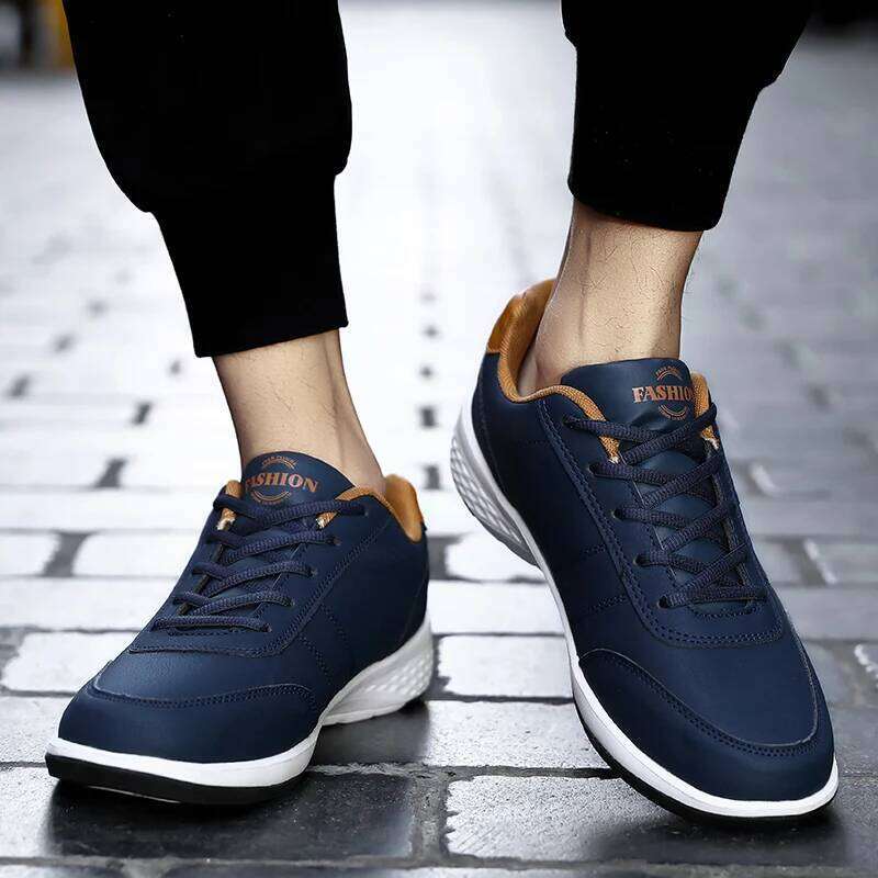 MAEDEF Classic Men's Shoes Spring Autumn Waterproof Comfortable Walking Sneakers Outdoor Leisure Sports Tennis Anti-slip for Men