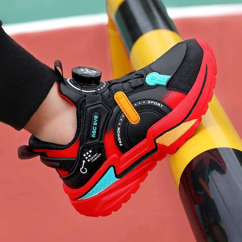 Luxury Children Fashion Autumn Platform Kids Casual Sneaker 4 To 12 Years School Running Boys Sports Shoes 26W0224