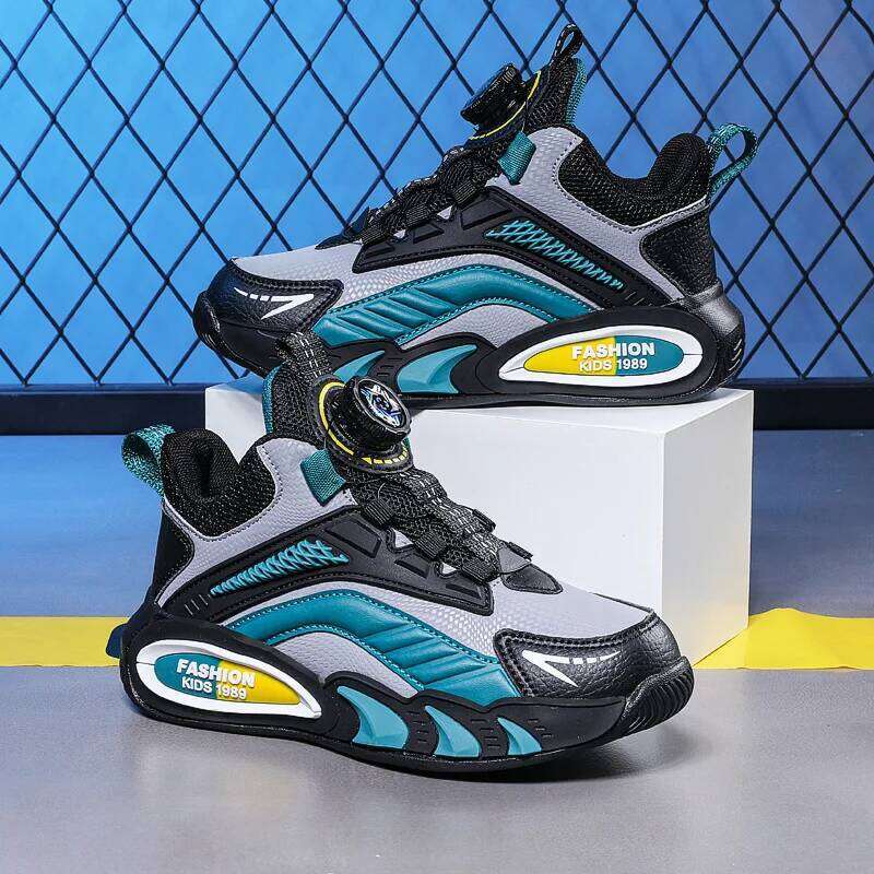 New Children Girls Boys Fashion Sneakers Comfortable Kids Sports Shoes Breathable Casual Leather Outdoor Shoe for Boy 26W0224