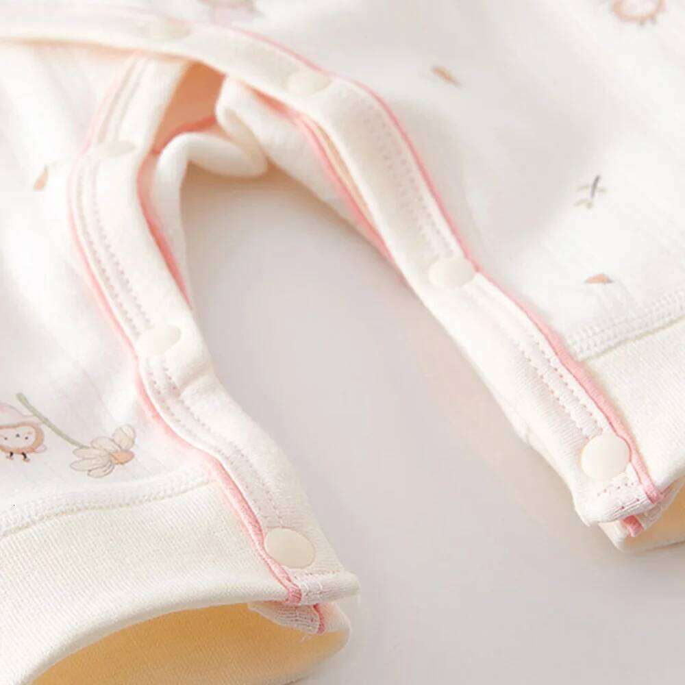 Newborn Girl Clothes Hospital Boy Romper Long Sleeve 100% Cotton 0 6 Months Unisex Baby Jumpsuit 26H0224