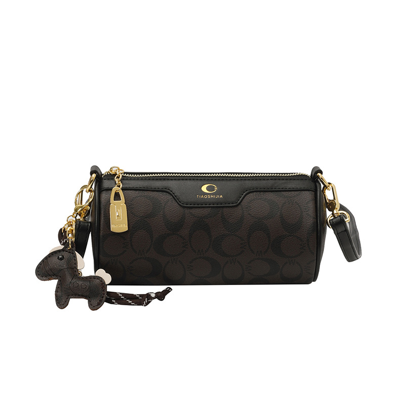 2026 New Style Underarm Bag with Print Small Square Bag, French Commuter Stylish Crossbody Bag, Unique Fashion Handheld Shoulder Bag with Letter Desig