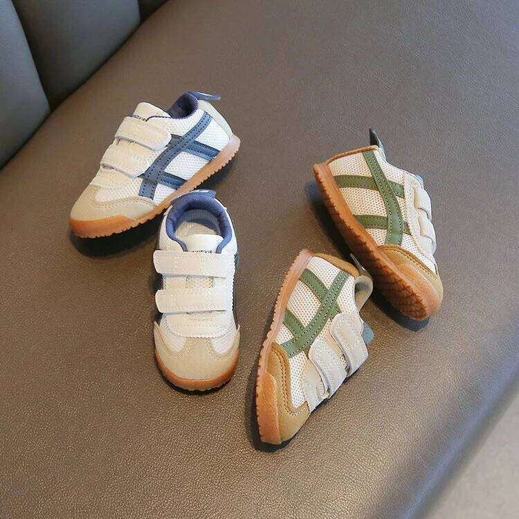 2025 Children's Sneakers Boys Girls Soft Sole Non-slip Casual Running Baby Kids School Sports Warm Cotton Shoes 26W0224