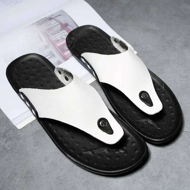 MAEDEF Fashion New 2024 Man Shoes High Quality Anti-slip Beach Sandal Summer Lightweight Breathable Soft Comfortable Casual Shoe