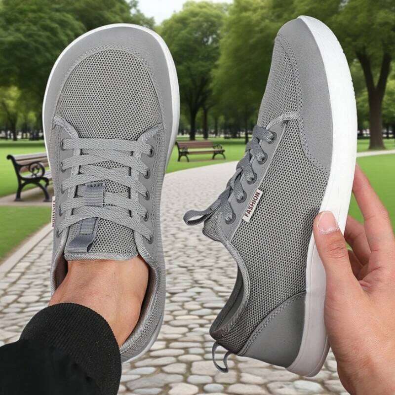 Wide Toe for Men New Fashion Breathable Barefoot Sports Sneakers Outdoor Trail Running Minimalist Walking Shoes