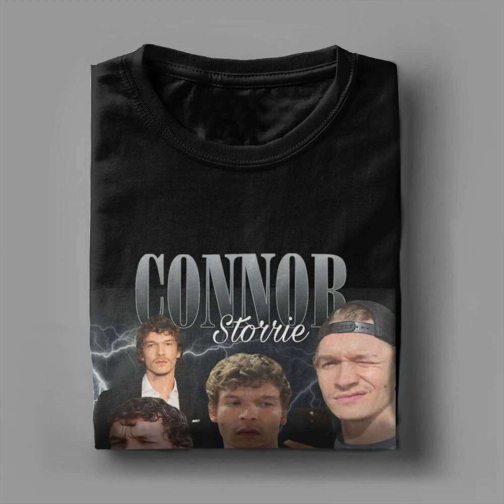 Novelty Connor Storrie Heated Rivalry T-Shirts for Men Crew Neck Cotton T Shirts Short Sleeve Tee Shirt Graphic Clothing H260224