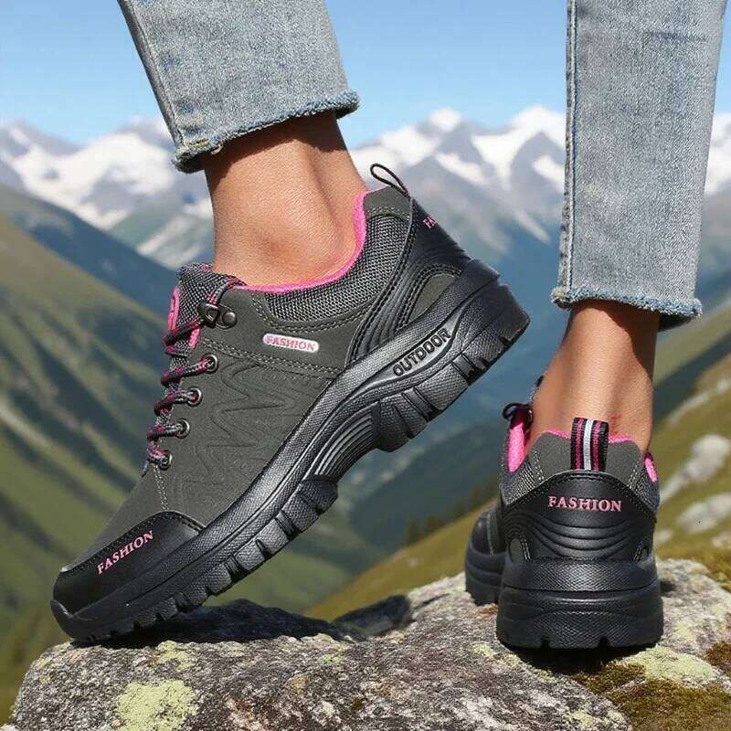 Sports Women Sneakers Lightweight Luxury Waterproof Platform Trekking Outdoor Hiking Non-Slip Casual Shoes