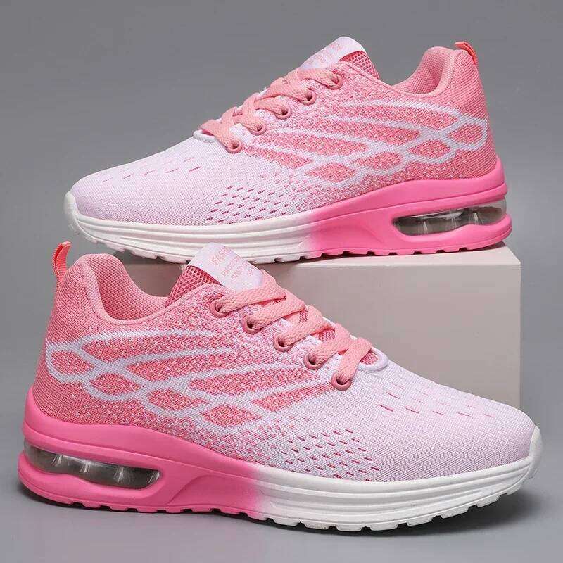 MAEDEF Non Slip Breathable Lightweight Comfortable Athletic Walking Shoes for Women Outdoor Mesh Sneakers