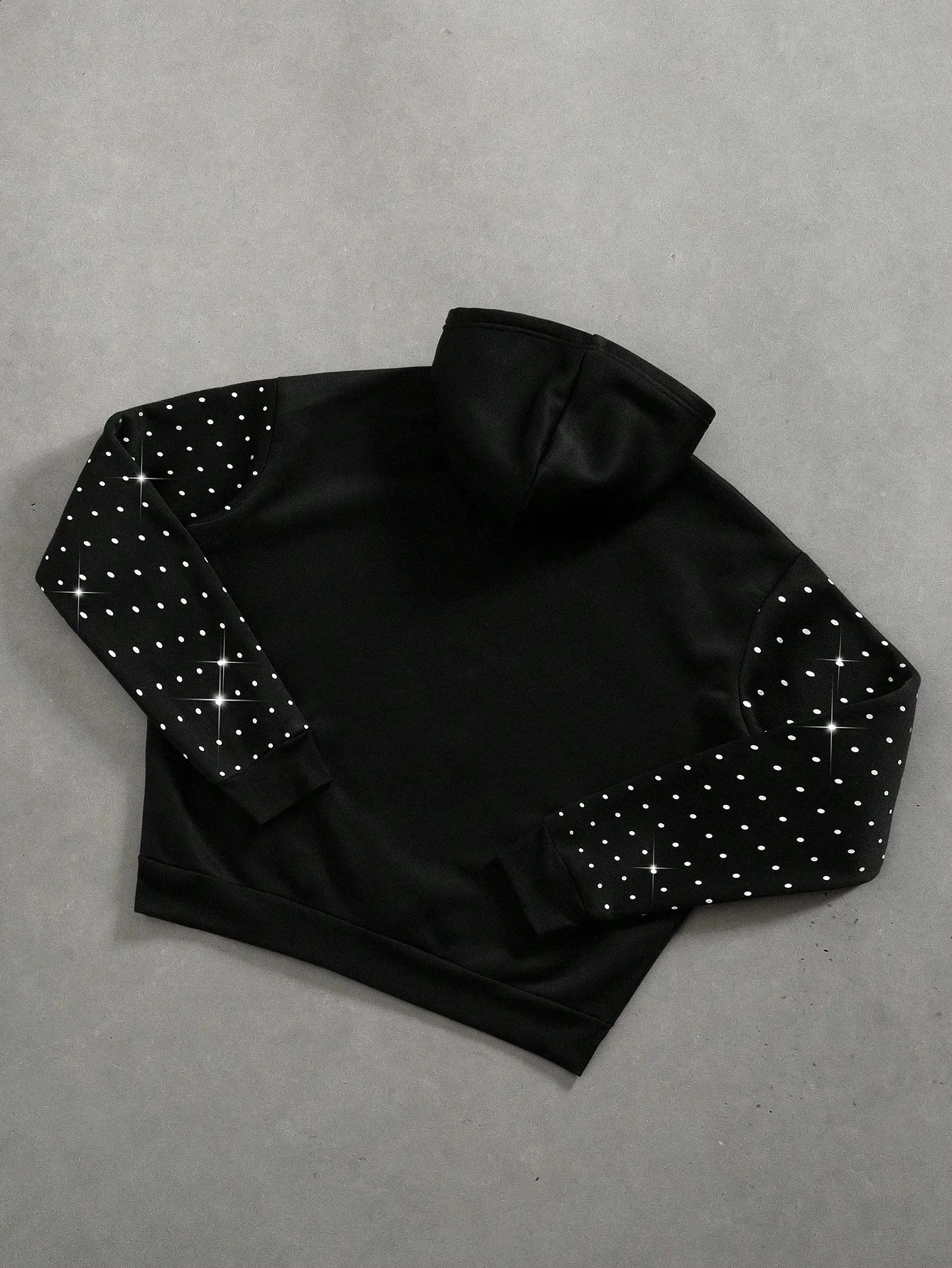 Unisex 2026 Winter Oversized Hoodie Star Embroidery Print Warm Cozy Casual Pullover For Men And Women Fashion 260124