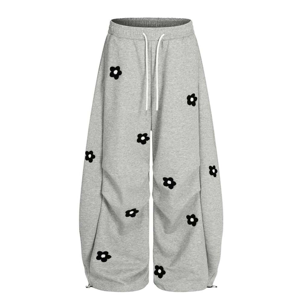 Quality 2025 Japanese-style fresh women's cartoon embroidered regular youthful trendy casual pants wholesale direct supply 10