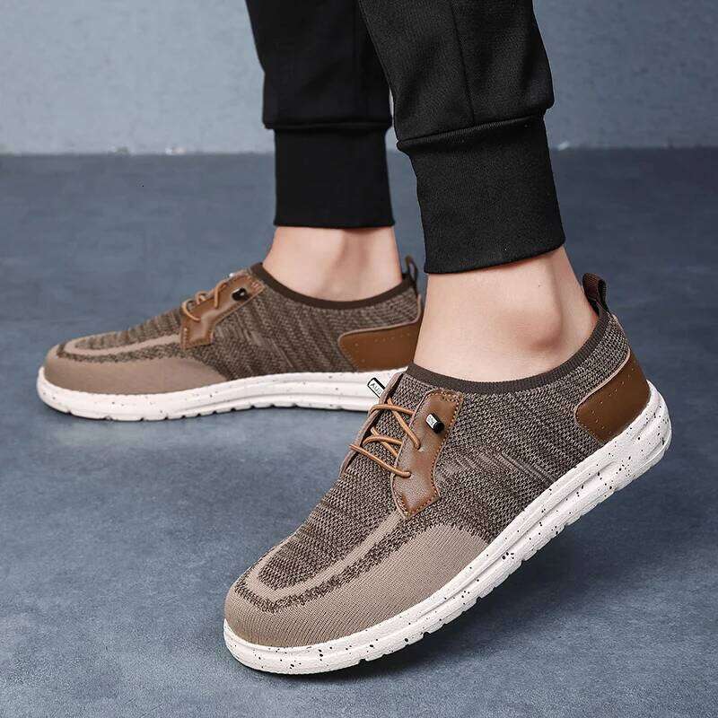 MAEDEF Men's Sports Breathable Lightweight Outdoor Walking Shoes Non Slip Comfortable Casual Footwear for Men Sneakers