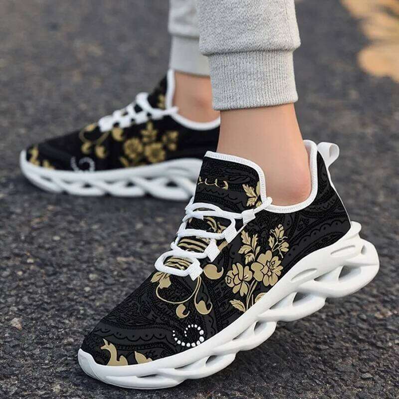 MAEDEF Men's Mesh Breathable Women Walking Shoe Casual Light Flat Man Shoes Training Athletic Running Sports Mens Sneakers