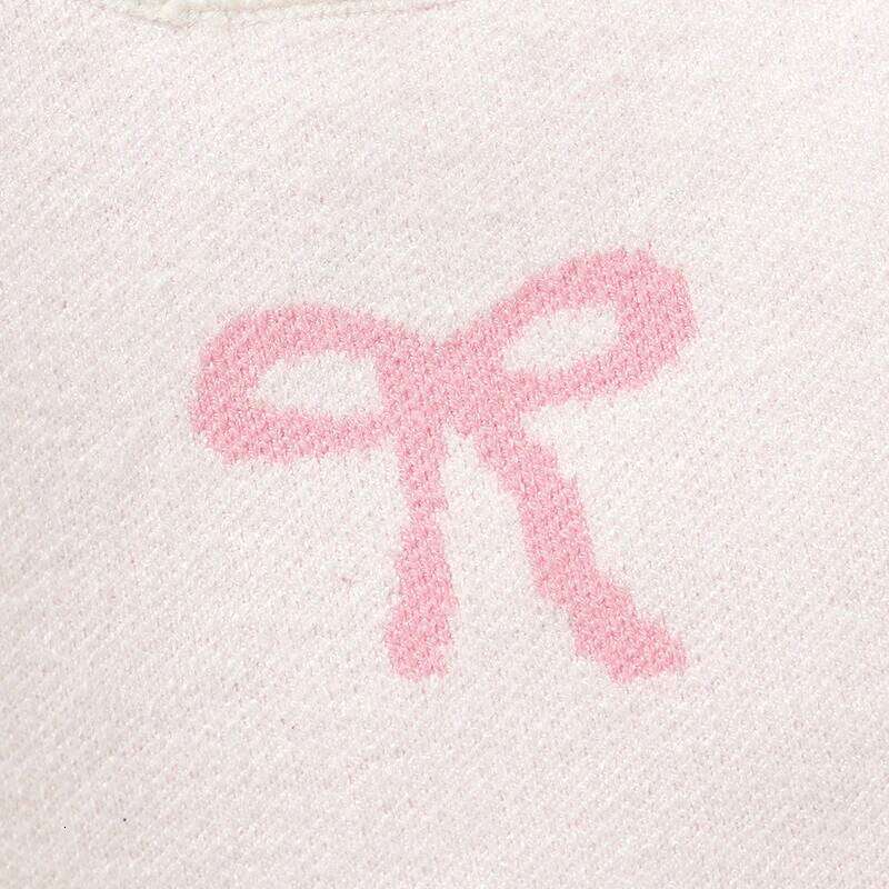 White Baby Girl Romper Knitted Fashion Long Sleeve Newborn Infantil Bowknot Pattern Jumpsuits Outfits Children Clothes 26H0224
