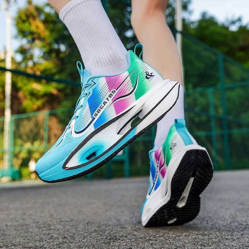 Carbon Plate Marathon Running Racing Sports Professional Stable Support Shock-relief Shoes Jogging Men's Sneakers