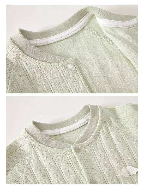 Somenie Baby Onesie Cotton Long-sleeved Pajamas Spring And Fall Models Cute Wings Embroidered Jumpsuit Boys Girls Newborn Gifts 26H0224