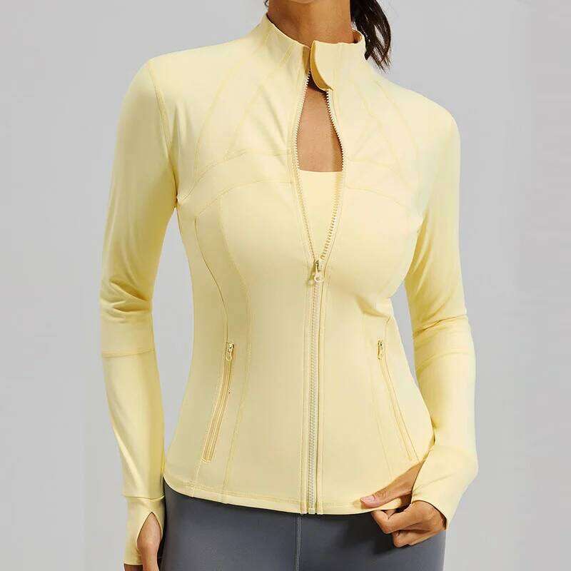 Aiithuug Shirts Hiking Outdoor Zipper Pockets Yoga Winter Fall Sports Long Sleeve Slim Fit Quick Dry Running Gym s 26Y0224