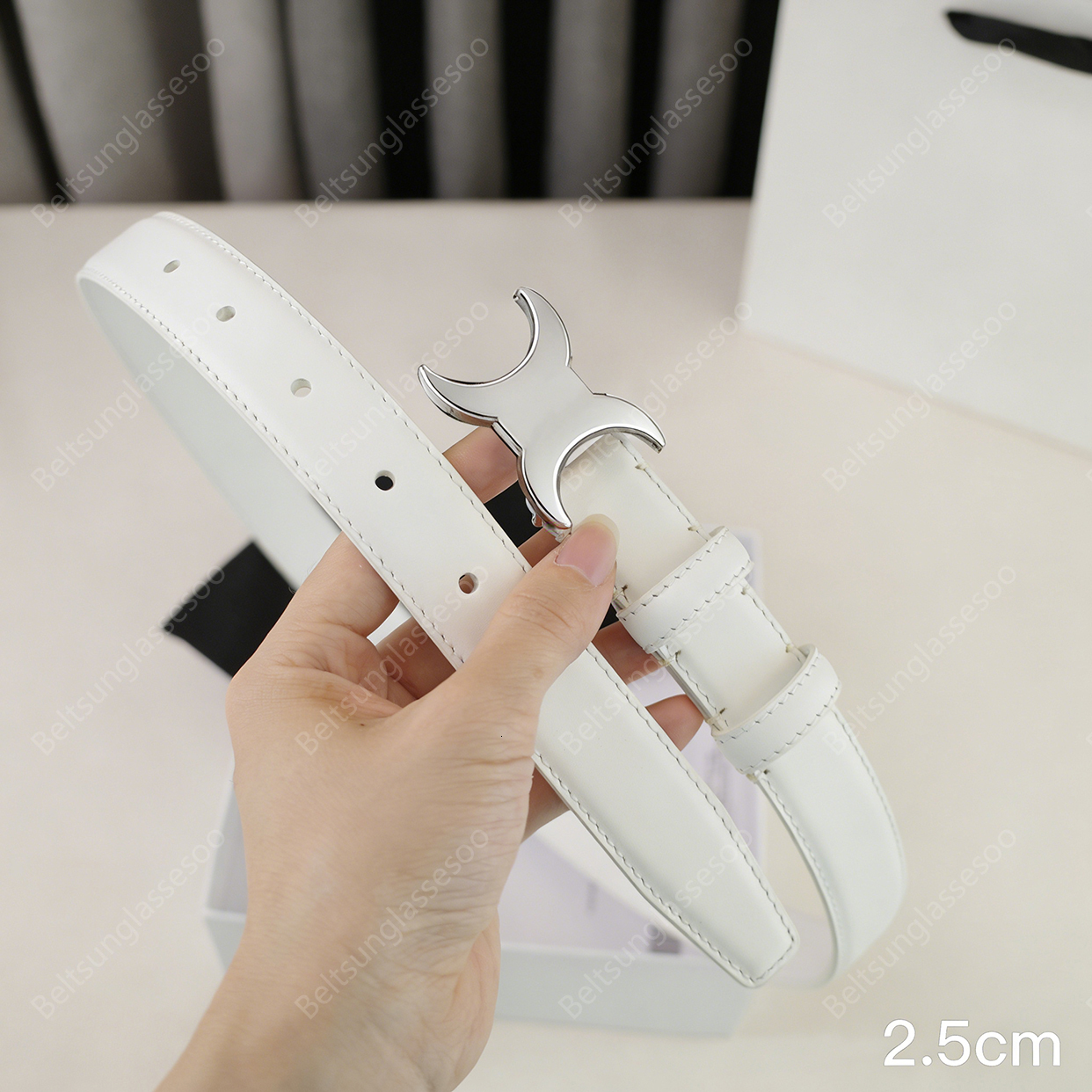 Luxury Belts Genuine Leather Belt Womens Mens Designer Belt Ceinture De Luxe Shiny Golden Silver Buckle width 2.5cm 1.8cm 18 Options