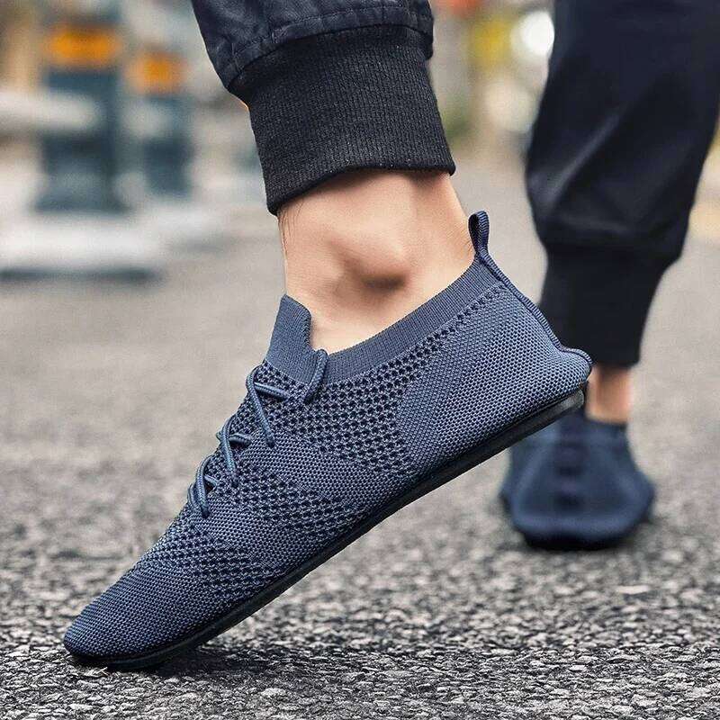 New Summer Men's Comfortable Breathable Walking Shoes For Men Soft Casual Shoe High Quality Outdoor Male Sneakers