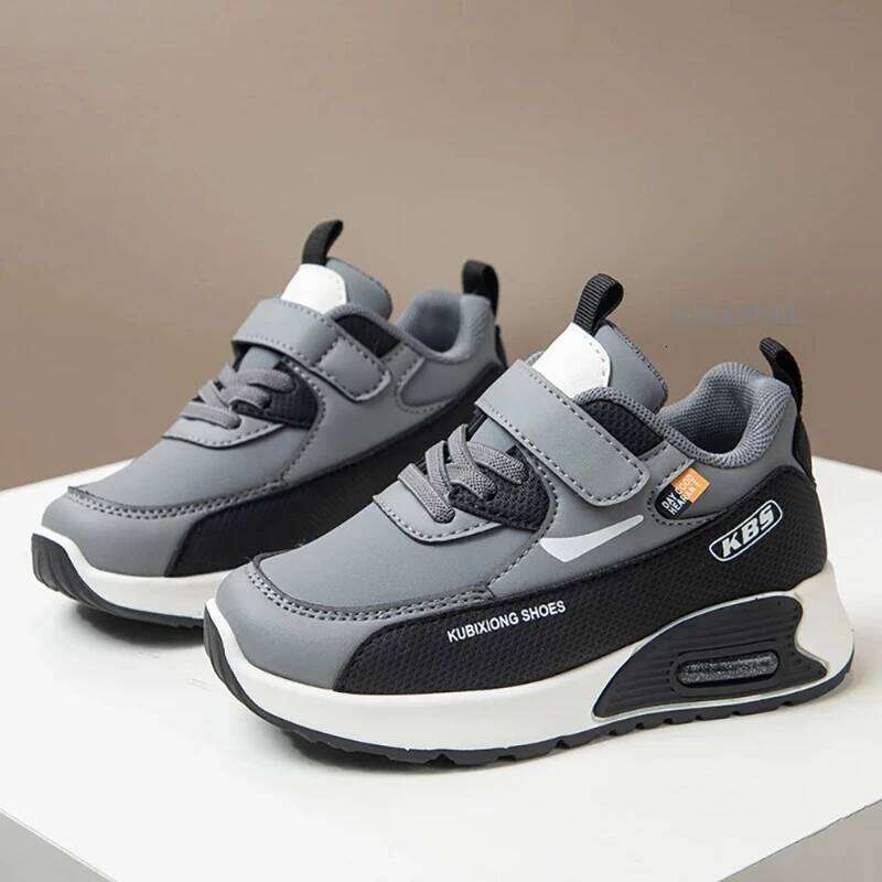 Spring Autumn New Children Sports Comfortable Breathable Boys Girls Fashion Casual Kids Students Running Shoes Winter Warm 26W0224