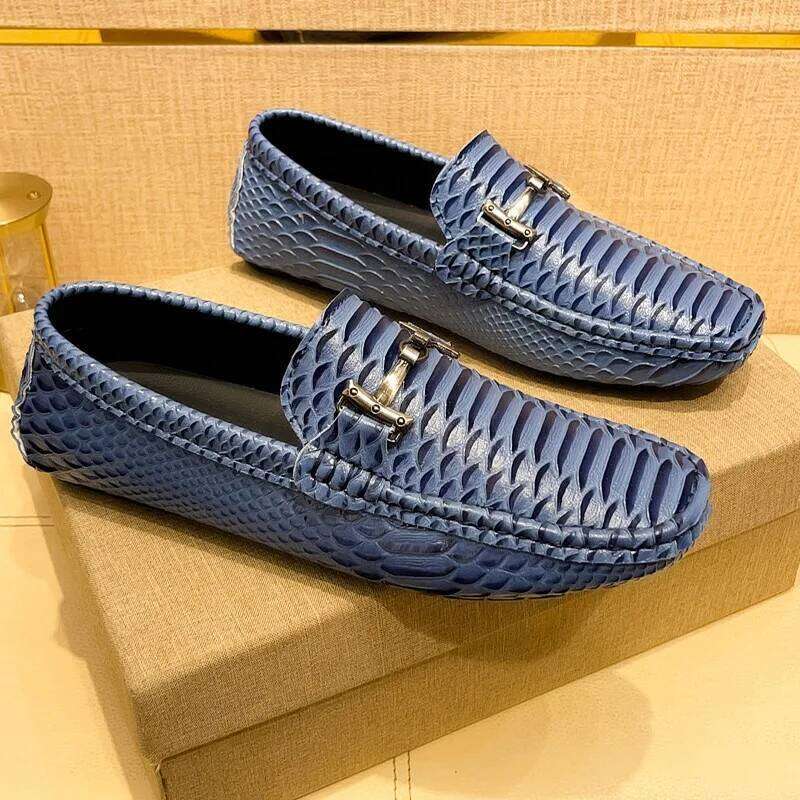 MAEDEF Summer Mens Outdoor Anti-slip Comfort Soft High Quality Men Breathable Flat Driving Shoes New 2024 Classic Casual Loafers